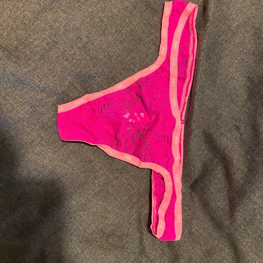 Victoria’s Secret PINK thong panty.